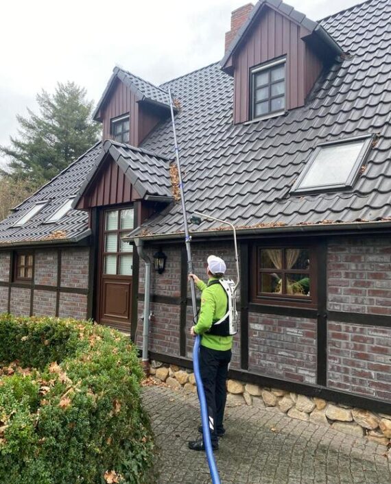 Dachrinnenreinigung Hausservice Schaab
